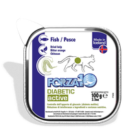FORZA10 Active Wet Diabetic Zivs, Kaķiem pastēte, 100 g