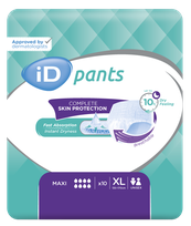 ID Pants Maxi XL (130-170 cm) biksītes, 10 gab.