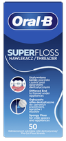ORAL-B Super Floss zobu diegs, 1 gab.