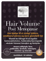 NEW NORDIC Hair Volume Post Menopause tabletes, 90 gab.