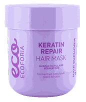 ECOFORIA Hair Euphoria Keratin Repair maska matiem, 200 ml