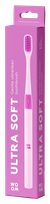 WOOM Ultra Soft Rozā zobu birste, 1 gab.