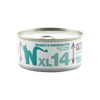 NATURAL CODE XL 14 Liellops un šķinķis mitrā barība, 170 g