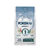 FORZA10 Monodiet Mini Adult Ar Briedi Un Kartupeļiem, Suņiem sausā barība, 1.5 kg