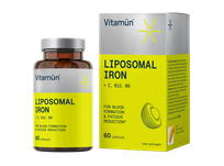 VITAMUN Liposomal Iron kapsulas, 60 gab.