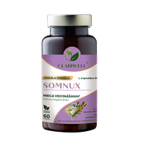 CLARIWELL Somnux Miegam kapsulas, 60 gab.