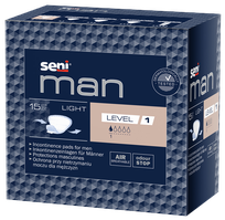 SENI Man Light (Level 1) uroloģiskie ieliktņi, 15 gab.