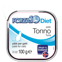 FORZA10 Solo Diet Tuncis, Kaķiem pastēte, 100 g