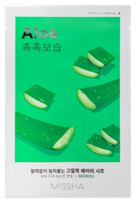 MISSHA Airy Fit Aloe sejas maska, 19 g