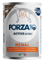 FORZA10 Active Wet Renal Ar Jēru, Suņiem mitrā barība, 390 g