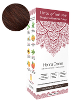 TINTS OF NATURE Henna Cream Chocolate matu krāsa, 70 ml