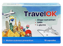 PHARMPRO TravelOK kapsulas, 10 gab.