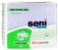 SENI Optima Trio XL (105-155 cm) autiņbiksītes, 10 gab.