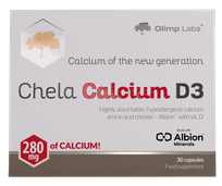 OLIMP LABS Chela - Calcium D3 kapsulas, 30 gab.