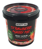 BEAUTY JAR Strawberry, Marry Me! skrubis, 200 g