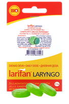 LARIFAN Laryngo  Laims Piparmētras želejas konfektes, 23 g