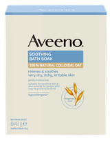 AVEENO Soothing Bath Soak 42g vannas sāls, 8 gab.