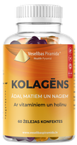 VESELĪBAS PIRAMĪDA Kolagēns želejas konfektes, 60 gab.
