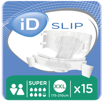 ID Slip Super XXL (175-210 cm) autiņbiksītes, 15 gab.