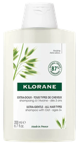 KLORANE Softening with Oat Milk šampūns, 200 ml