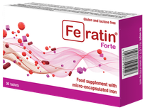 FERATIN Forte tabletes, 30 gab.