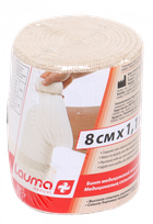 LAUMA MEDICAL 8 cm x 1,1 m elastīga medicīniskā saite, 1 gab.