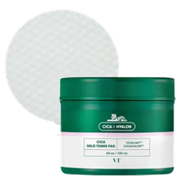 VT COSMETICS Cica Mild Toner vates diski, 60 gab.