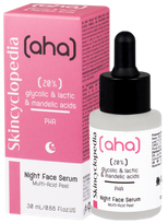 SKINCYCLOPEDIA 20% AHA + PHA nakts serums, 30 ml