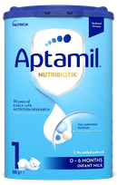 APTAMIL   1 Nutribiotik,  0+ piena maisījums, 800 g