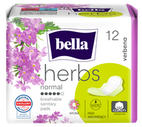 BELLA Herbs Verbena higiēniskās paketes, 12 gab.