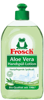 FROSCH Lotion Aloe Vera trauku mazgāšanas līdzeklis, 500 ml