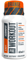 ICONFIT  L-Carnitine Shot Orange pudelīte, 60 ml