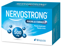 NERVOSTRONG Magnija Formula kapsulas, 60 gab.