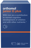 ORTHOMOL Junior Omega Plus konfektes, 90 gab.