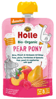 HOLLE Bumbieru, persiku, aveņu un speltas biezenis, 100 g