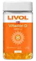 LIVOL  Extra Vitamin D 4000 IU kapsulas, 120 gab.