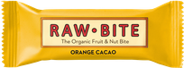 RAWBITE ar apelsīniem un kakao, ekoloģisks batoniņš, 50 g