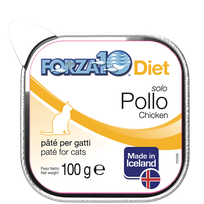 FORZA10 Solo Diet Vista, Kaķiem pastēte, 100 g