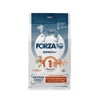 FORZA10 Monodiet Medium Adult Ar Zirgaaļu Un Zirņiem, Suņiem sausā barība, 1.5 kg