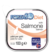 FORZA10 Solo Diet Lasis, Kaķiem pastēte, 100 g