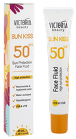 VICTORIA BEAUTY Sun Kiss SPF 50 Face Fluid saules aizsarglīdzeklis, 40 ml