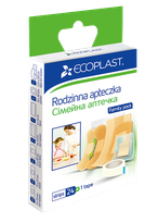 ECOPLAST Family Pack plāksteris, 25 gab.