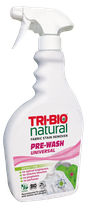 TRI-BIO Natural Pre-Wash Universal izsmidzināms traipu tīrīšanas līdzeklis, 420 ml