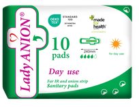 LADY ANION Day Use higiēniskās paketes, 10 gab.