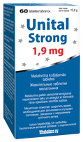 VITABALANS Unital Strong 1.9 mg sūkājamās tabletes, 60 gab.