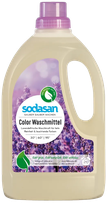 SODASAN Krāsainiem Audumiem Ar Lavandas Aromātu		 šķidrais veļas mazgāšanas līdzeklis, 1500 ml