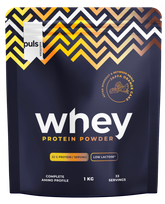 PULS NUTRITION Whey Jaffa Orange Cake Low Lactose pulveris, 1000 g