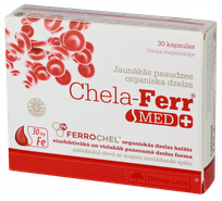 OLIMP LABS Chela-Ferr Med+ kapsulas, 30 gab.