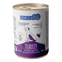 FORZA10 Maintenance Tītars Ar  Pastinaku Un Burkāniem, Suņiem mitrā barība, 400 g