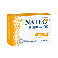 NATEO D 2000 SV kapsulas, 60 gab.